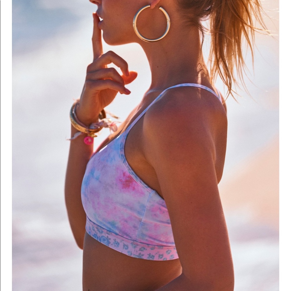 Love Shack Fancy x Bandier sports bra